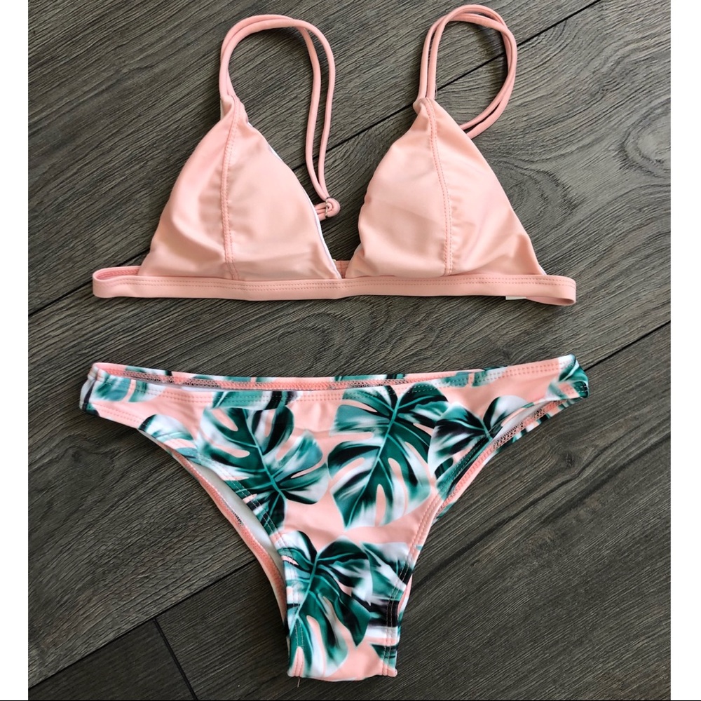 MAYLENE Tropical Bikini - Peach - Picture 3 of 3